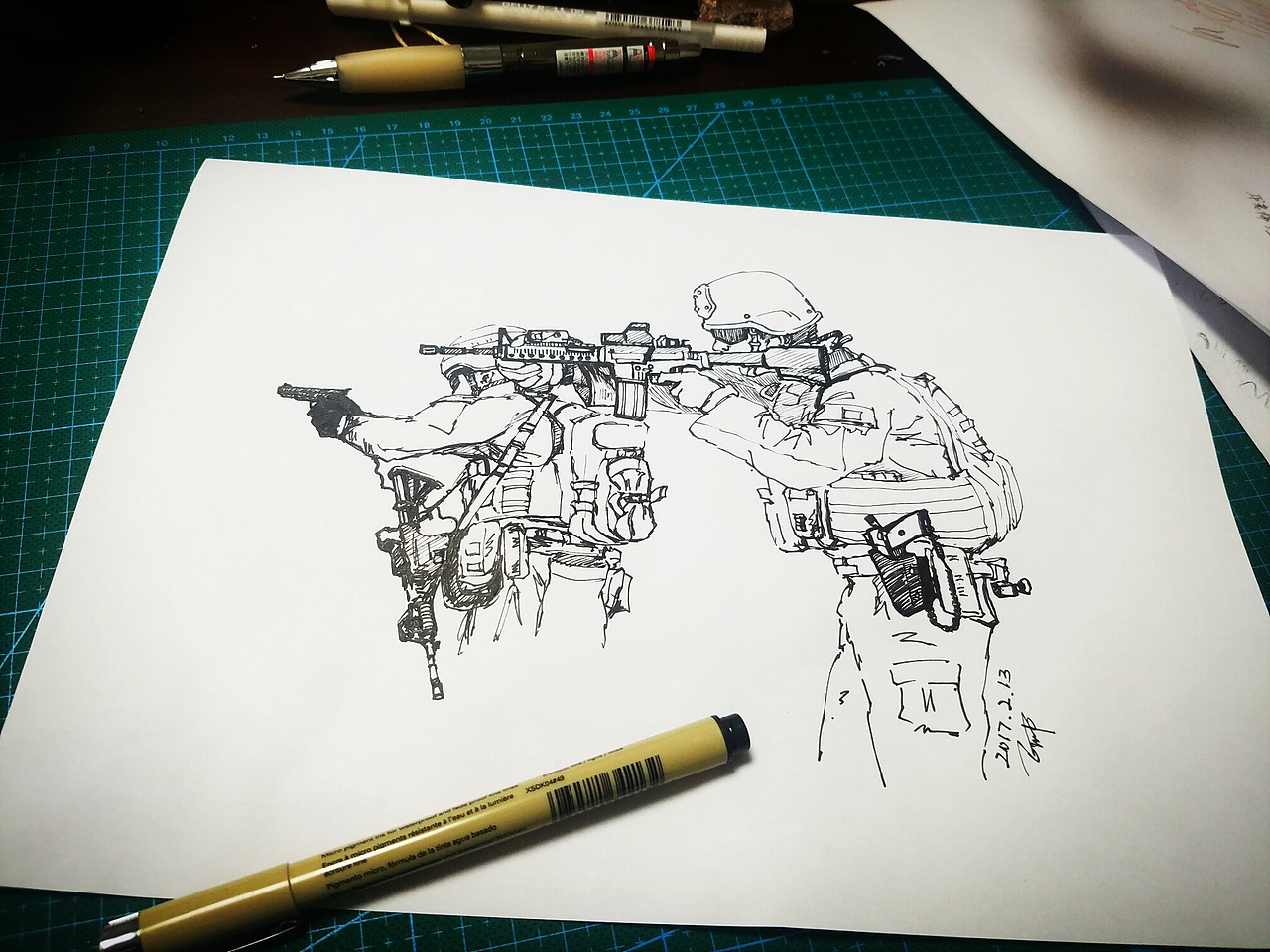 战争机器（图ZNzA0NTQyNDA=） - 新锐潮流插画 - 站酷设计师大圣有了小猴子原创素材 - 站酷ZCOOL