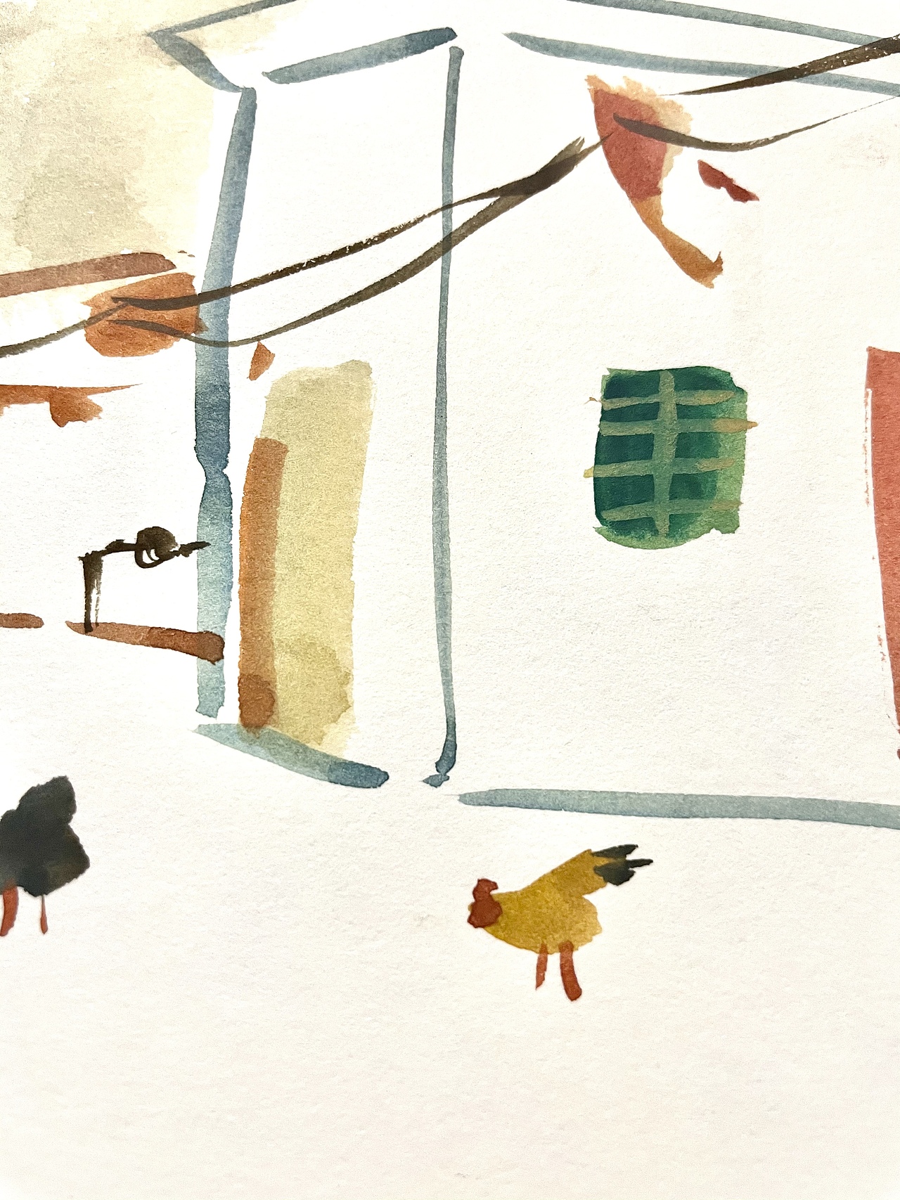 小肥鸡Lia2020水彩速写（图ZMjM4ODkxOTA0） - 绘本 - 站酷设计师小肥鸡lia原创素材 - 站酷ZCOOL