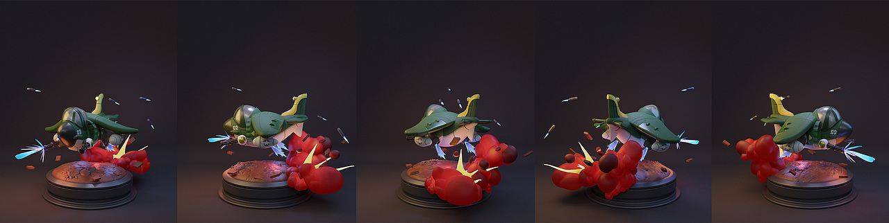  疯景老师的3D网络班 3期作业合集2