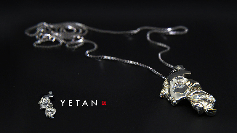 《 沉思录》作者罗马皇帝马可·奥勒留Marcus Aurelius 原创首饰 艺术首饰 项链