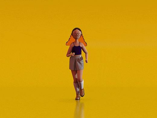 C4D 角色练习（个人主页-ZNDg4NTc0ODA=） - 人物/生物 - 站酷设计师湫鱼Akita原创素材 - 站酷ZCOOL