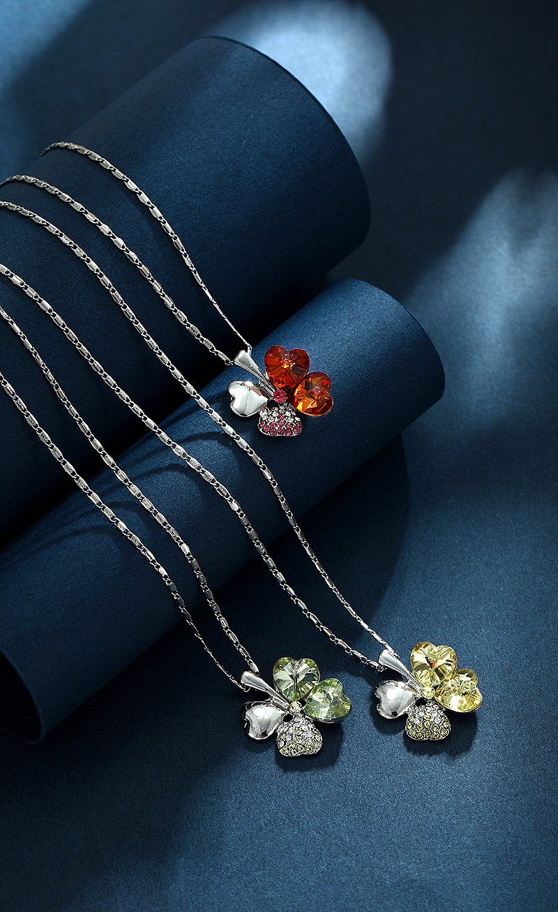 久违的一波蓝 水晶耳钉 水晶项链套装 珍珠耳钉 手链