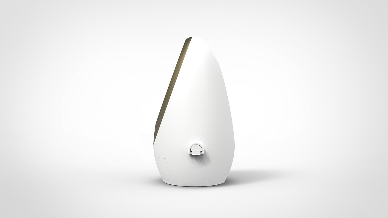 一款带环形补光灯的化妆盒