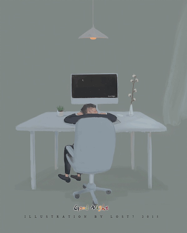 六月（图ZMjk2NjA1MDg=） - 商业插画 - 站酷设计师lost7原创素材 - 站酷ZCOOL