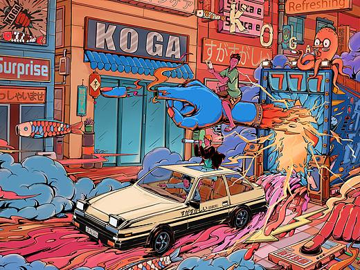 品牌背景创意设计