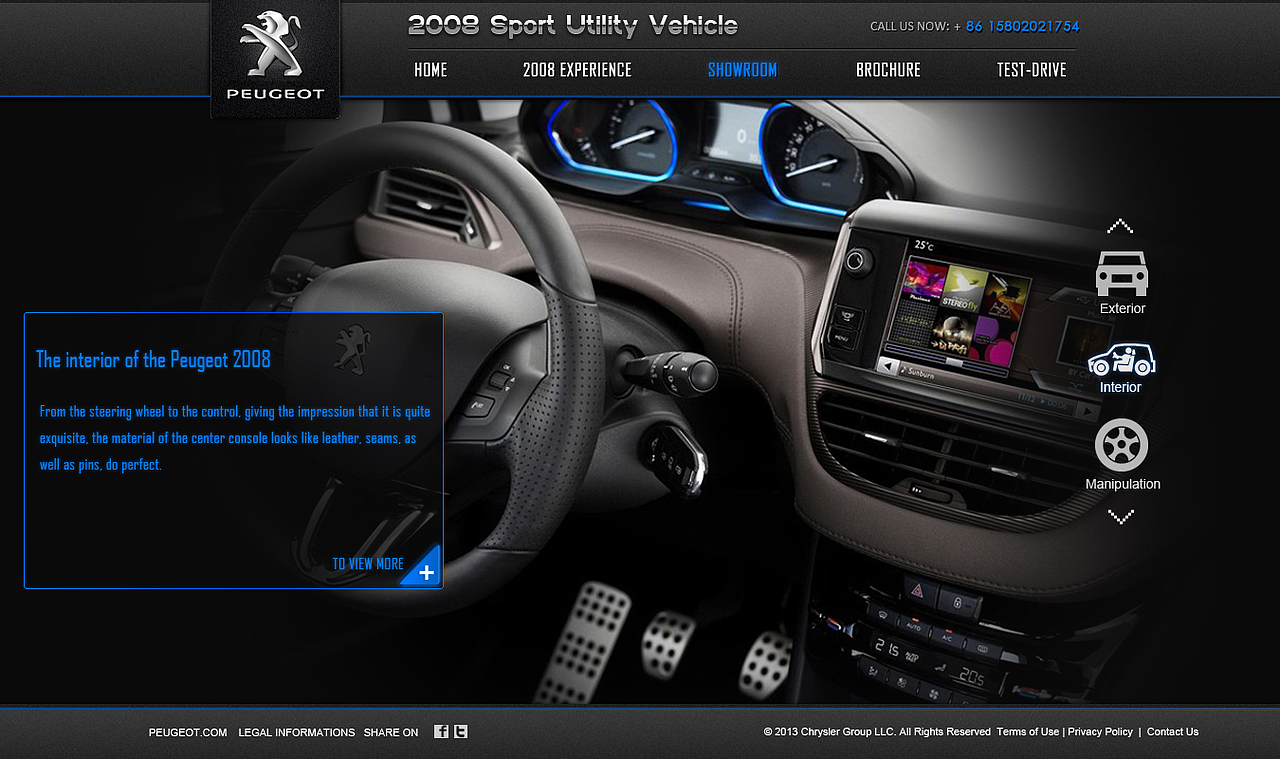 标致2008（图ZMTI2MjczMjg=） - 企业官网 - 站酷设计师SNK原创素材 - 站酷ZCOOL