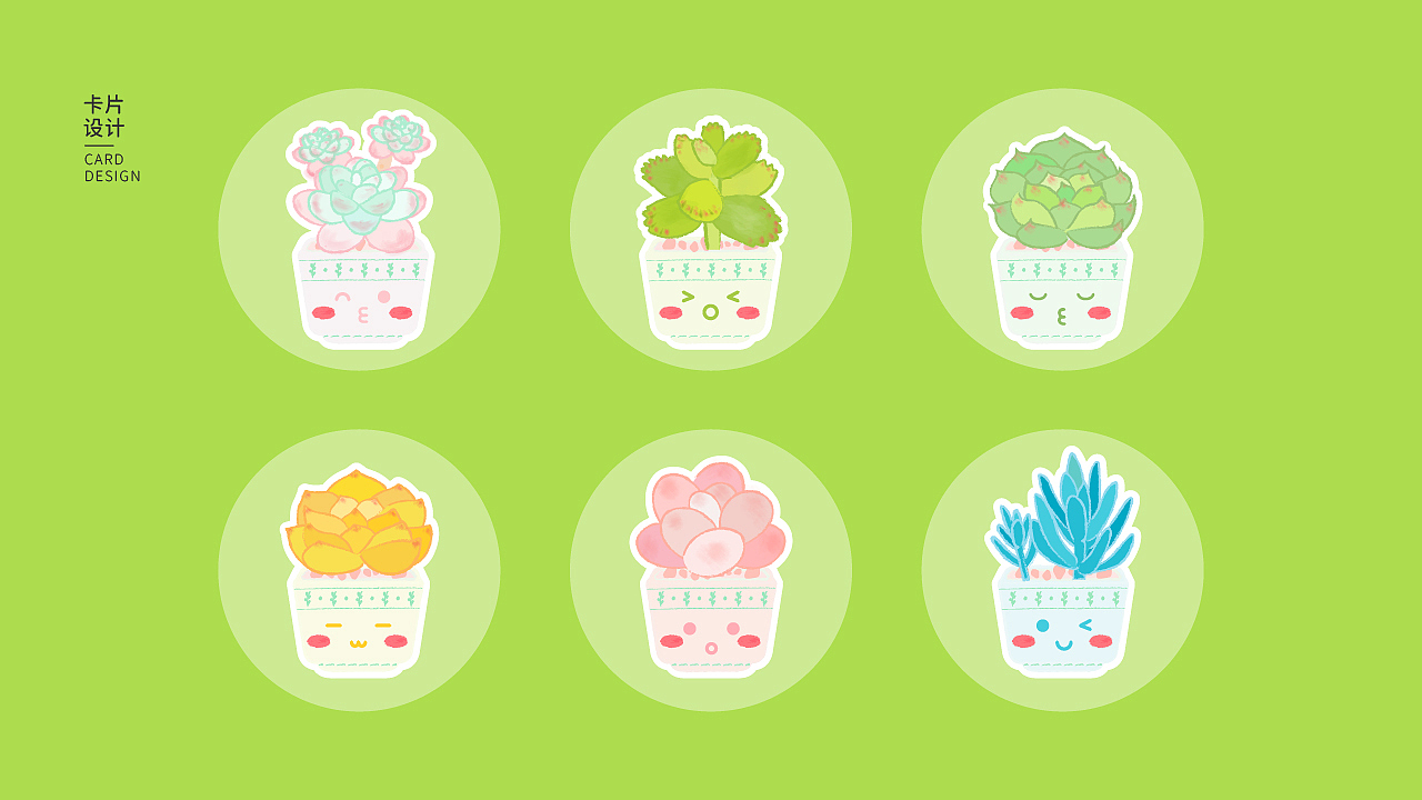 包装设计-多肉小摆件