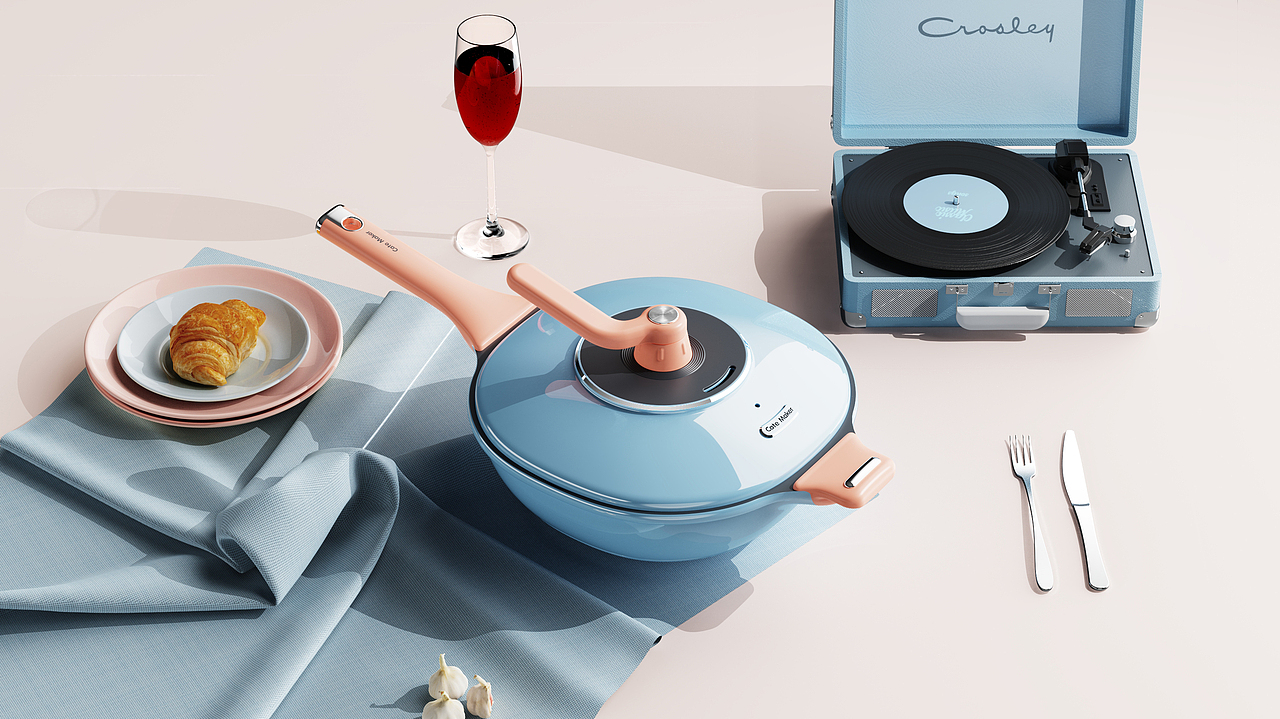 卡特马克 × 瑞德设计|厨房新生活代表性锅具-产品设计