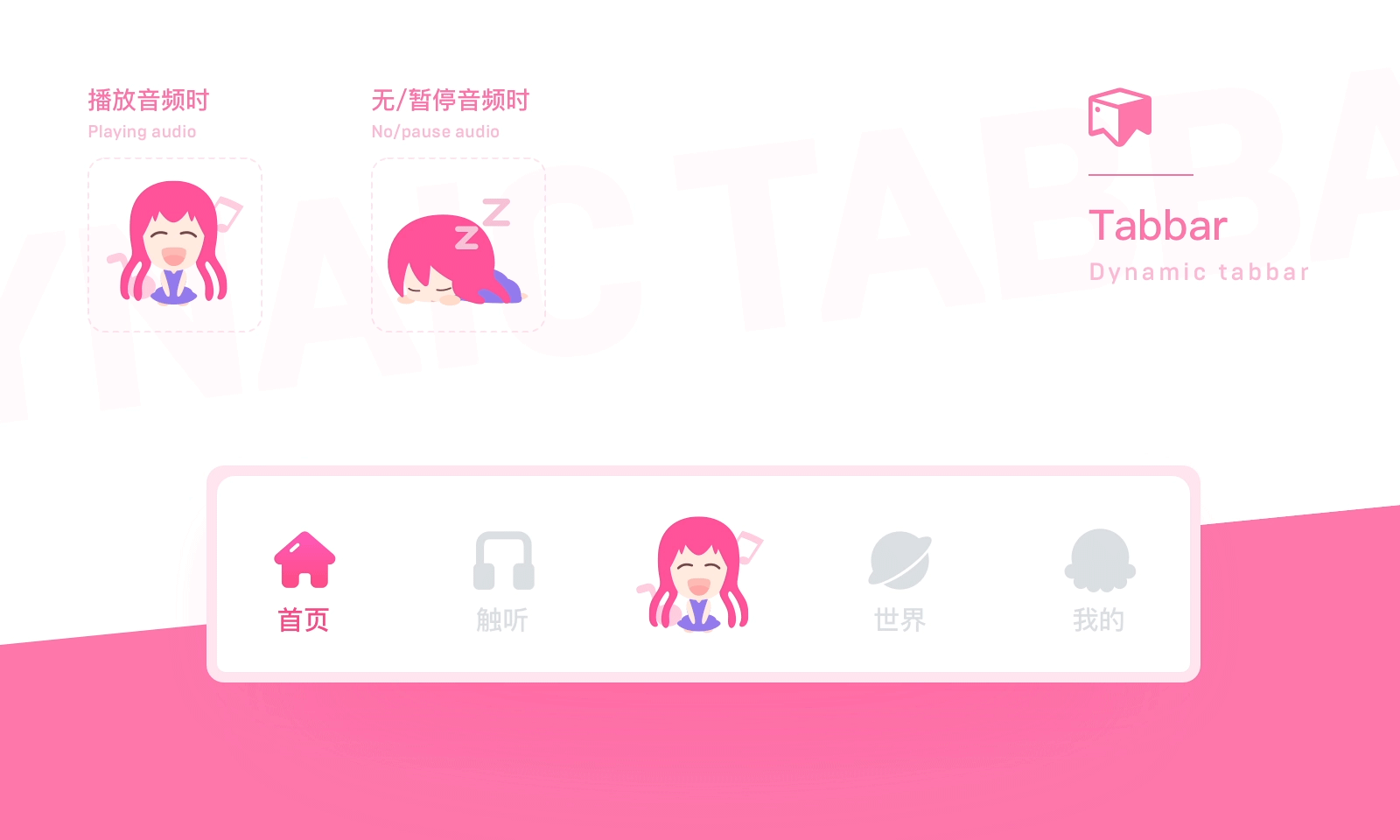 你和世界因声音相连