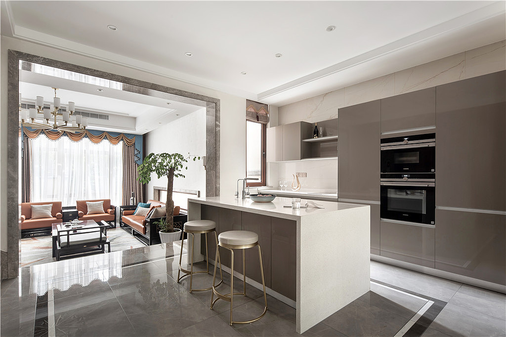 深圳装修：香山美墅新中式风格豪宅设计，太养眼了~