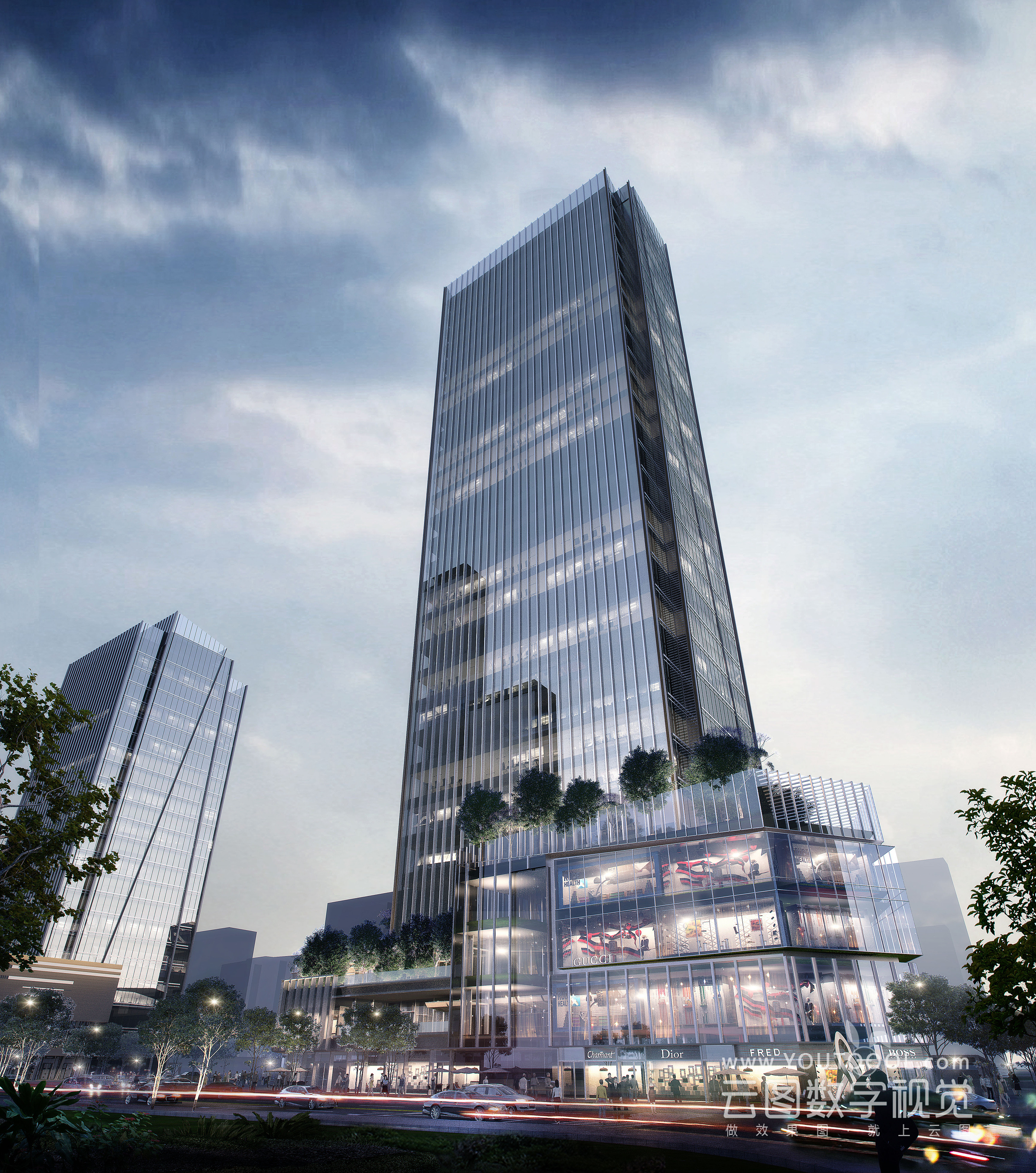 温州东日集团总部办公综合体|云图视觉