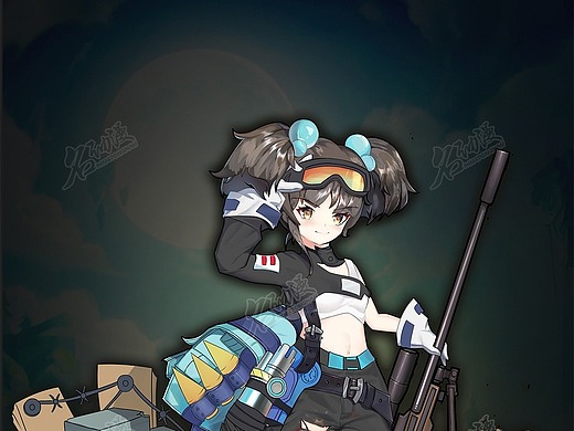 女狙击手153名动漫cg数娱矮人狙击手403pandaren_z插画手绘卡通-农业