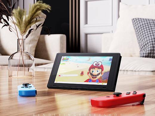 switch产品渲染