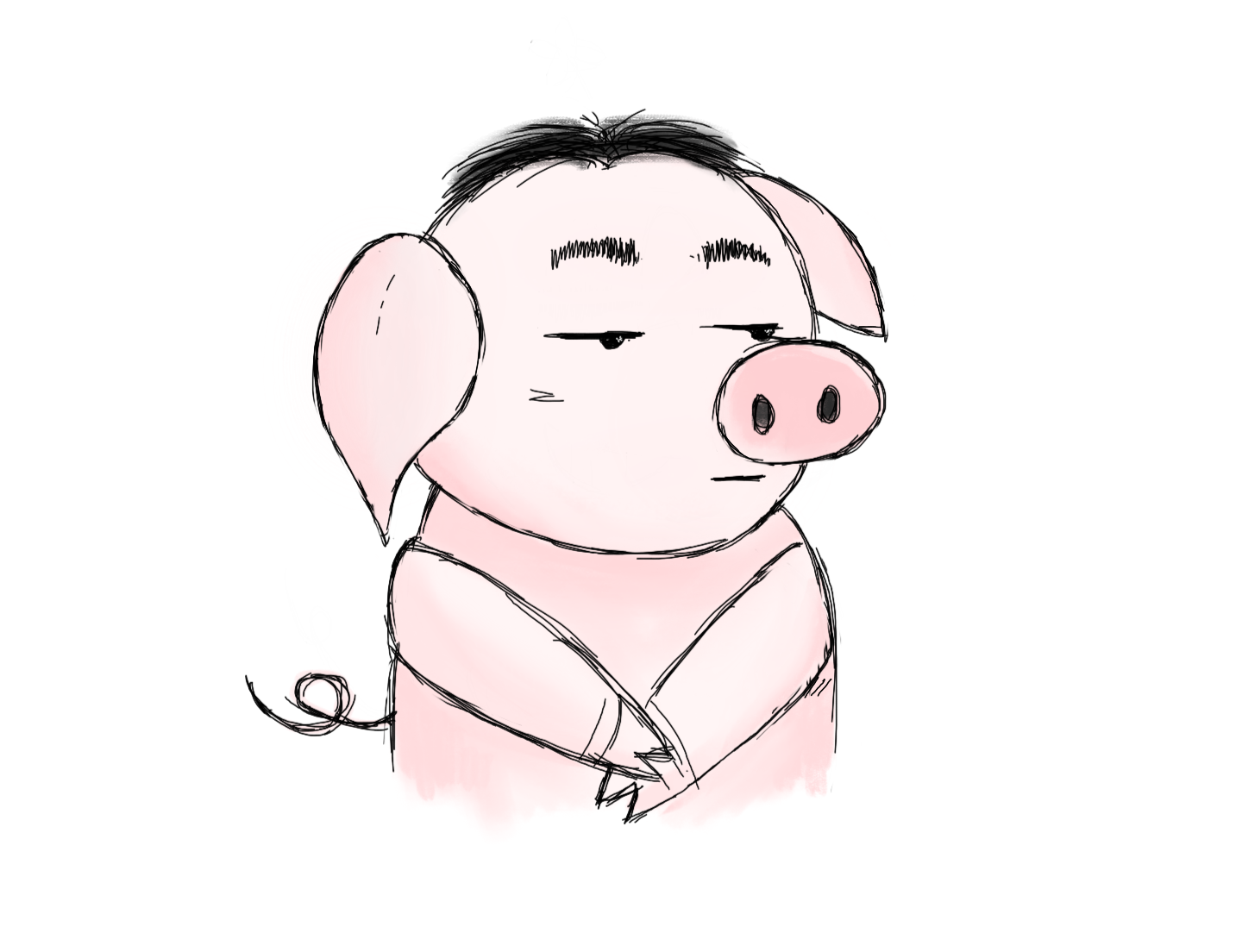 你这只猪头-关于猪的漫画_隐彰-站酷ZCOOL
