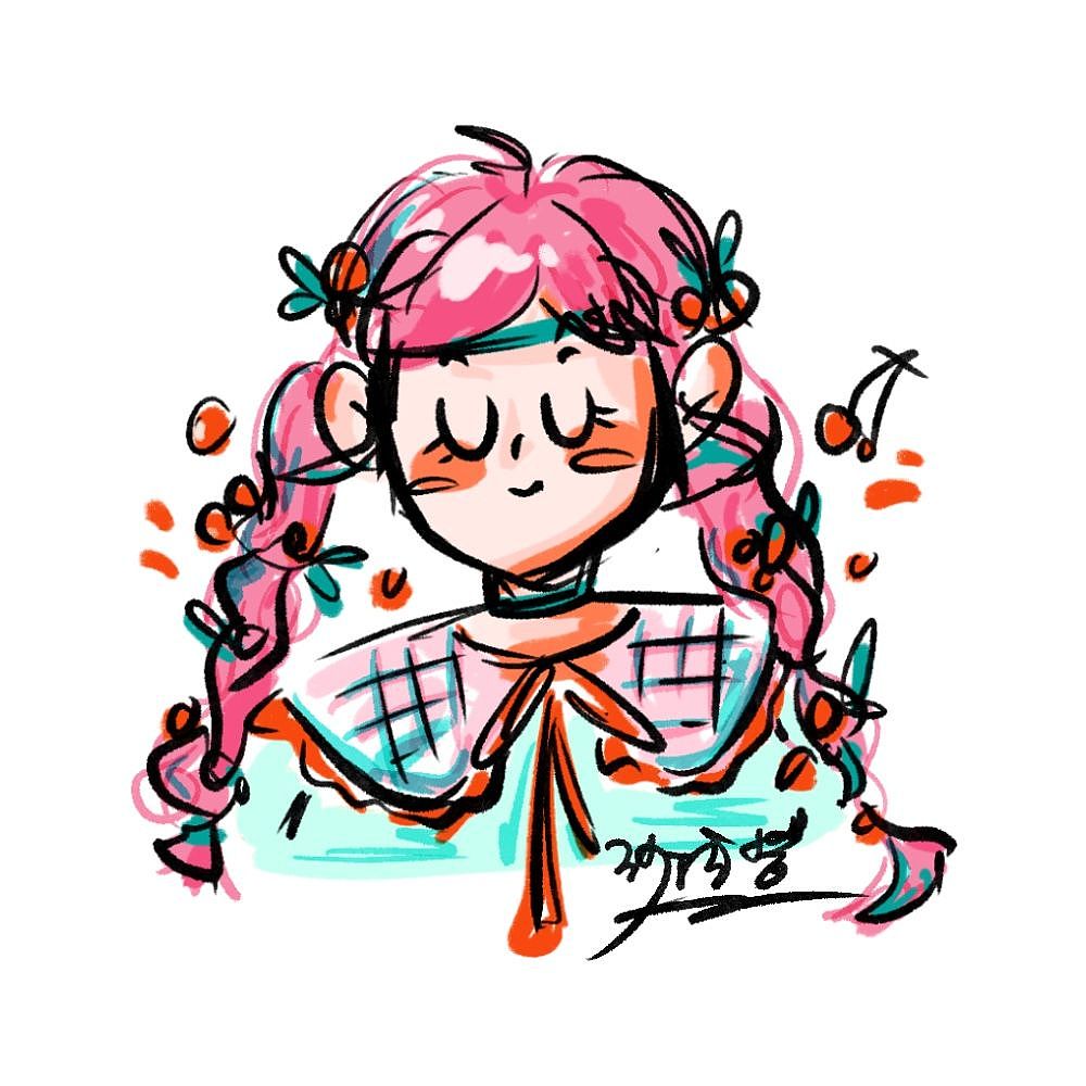 速写人物|花中精灵✨（图ZMzE3ODIyMzgw） - 艺术插画 - 站酷设计师沙拉酱来画画啦原创素材 - 站酷ZCOOL