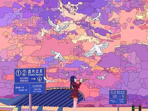 生活在拼图中