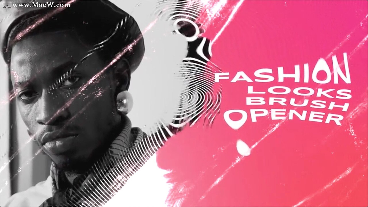 FCPX插件:时尚视频文字包装片头New Age Fashion Looks