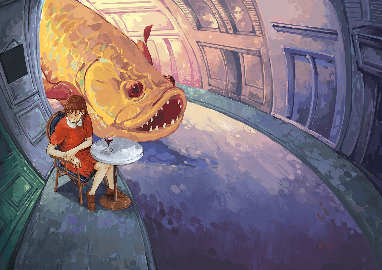 《巴黎漫游指南》插画绘本