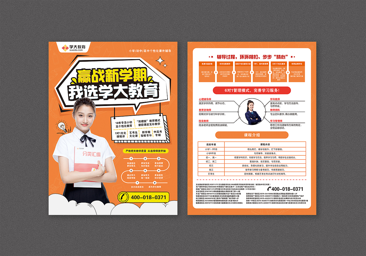 教育招生单页合集