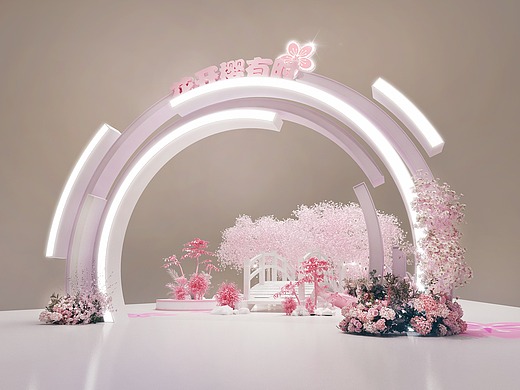 (杭州樱花美陈)2019-2020