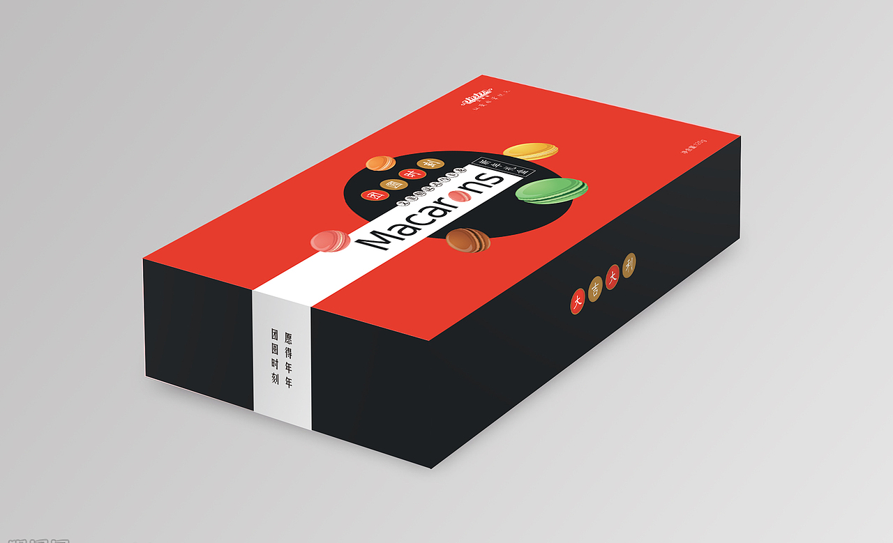 马卡龙节日包装盒（图ZOTQxODk2MjA=） - 包装 - 站酷设计师yoccochen原创素材 - 站酷ZCOOL