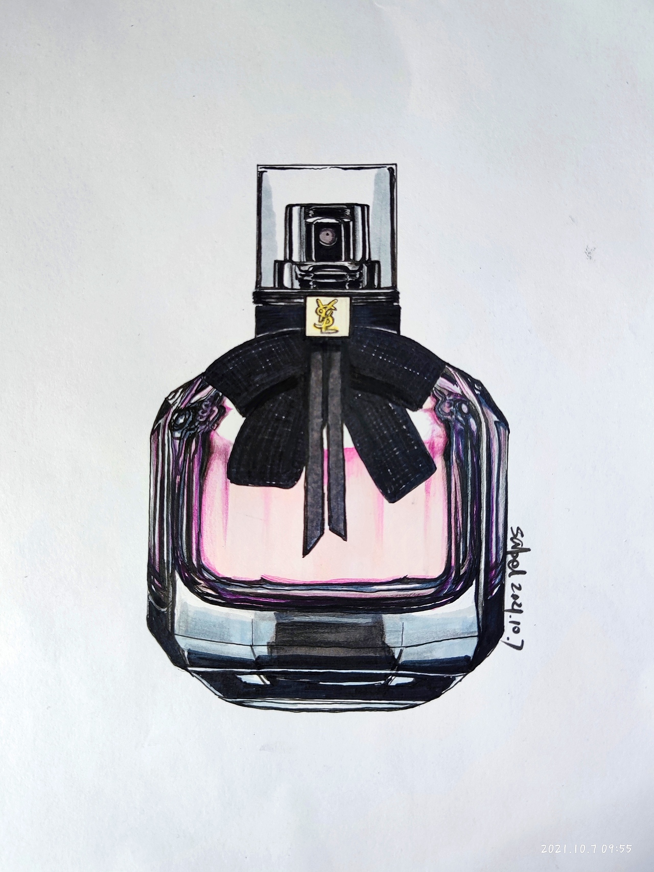 彩铅马克笔x香水系列