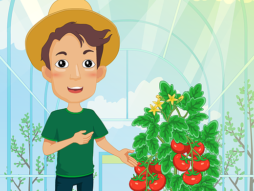 H5原画(科学种植)