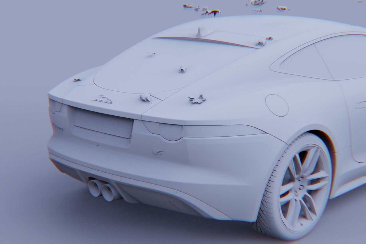 Jaguar F-TYPE 2017（图ZMTUwMzA3Njg0） - 机械/交通 - 站酷设计师陈呵呵_3DRender原创素材 - 站酷ZCOOL