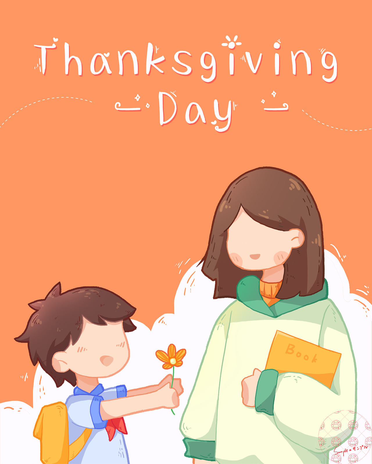 感恩节贺图|插画|其他插画|杰西卡的星星棒 - 原创作品 - 站酷 (zcool