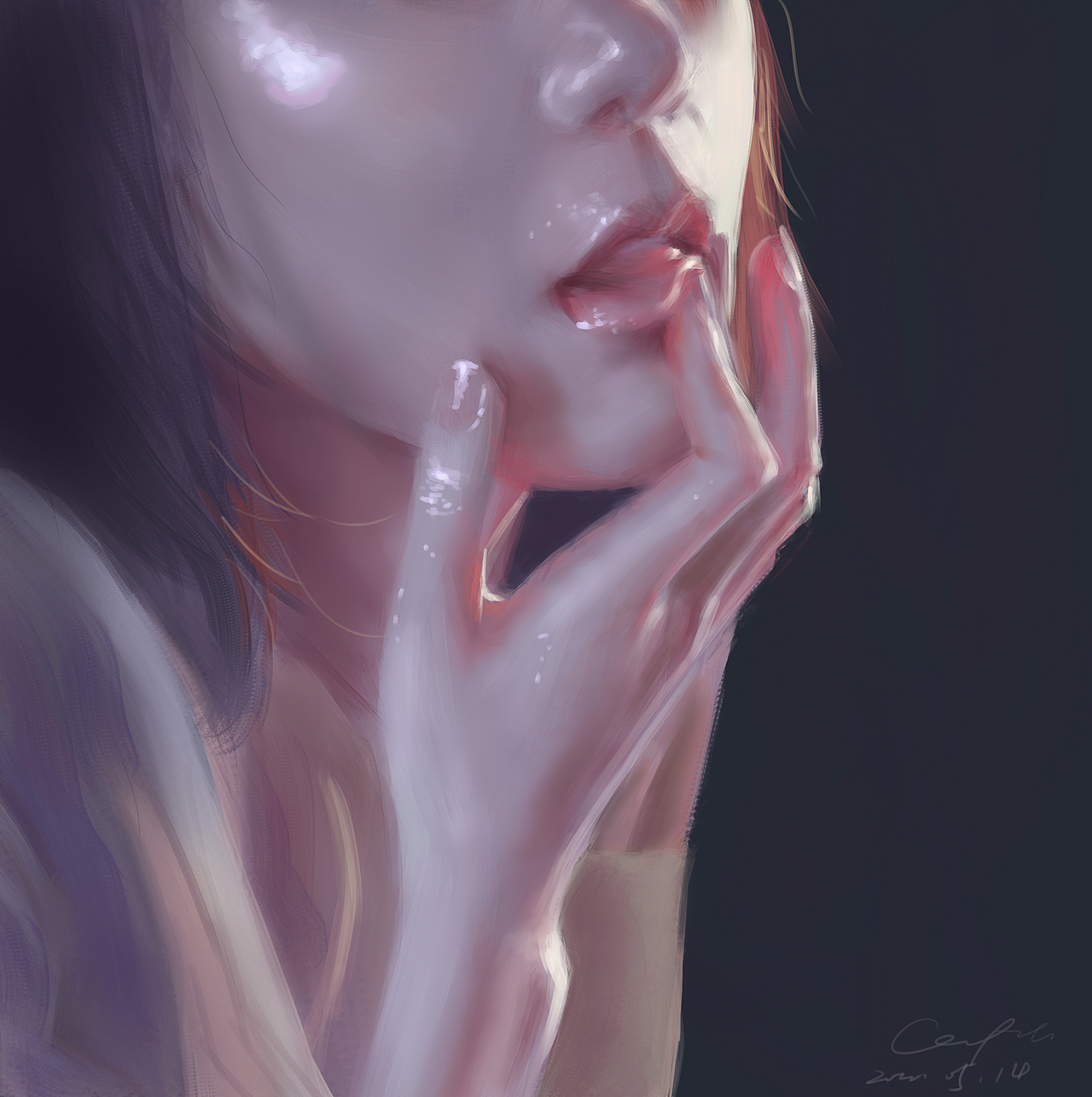 写实风格厚涂练习汇总