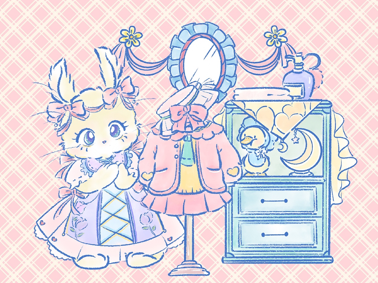 奶油小兔原创Lolita（图ZMjg5MjE5MzA0） - 配饰 - 站酷设计师媛小媛228原创素材 - 站酷ZCOOL