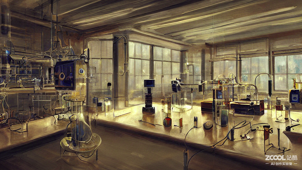 #AI创作实验室#科学实验室