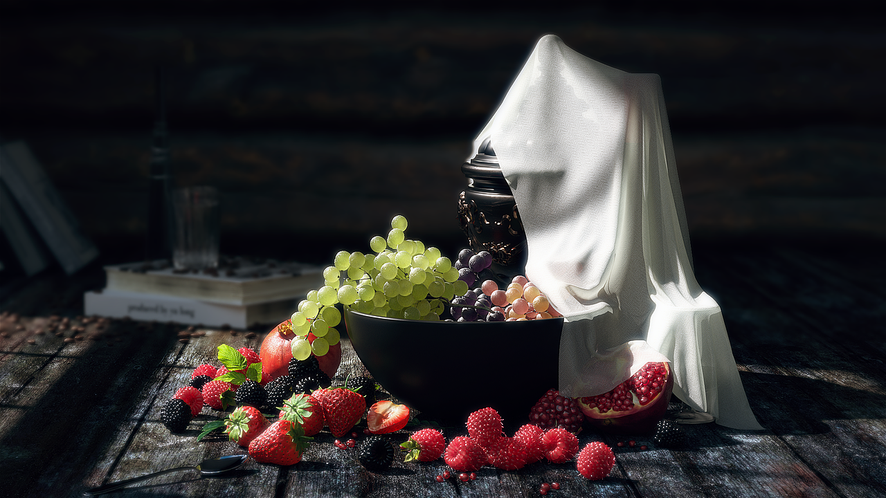 水果octane|三维|场景|starswesker_原创作品-站酷zcool