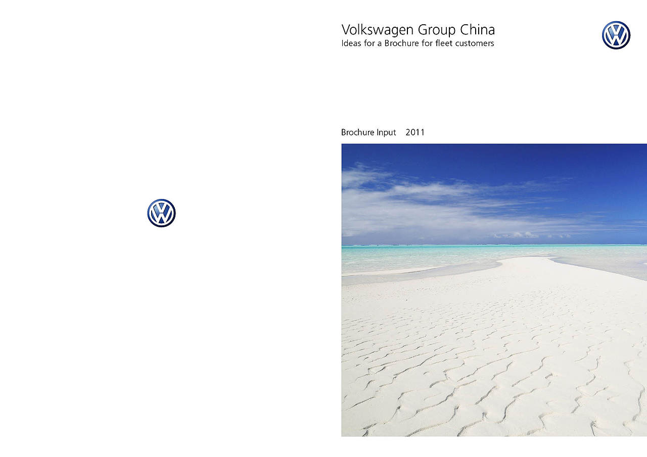 《Fleet Sales Kits Agency》大众汽车画册