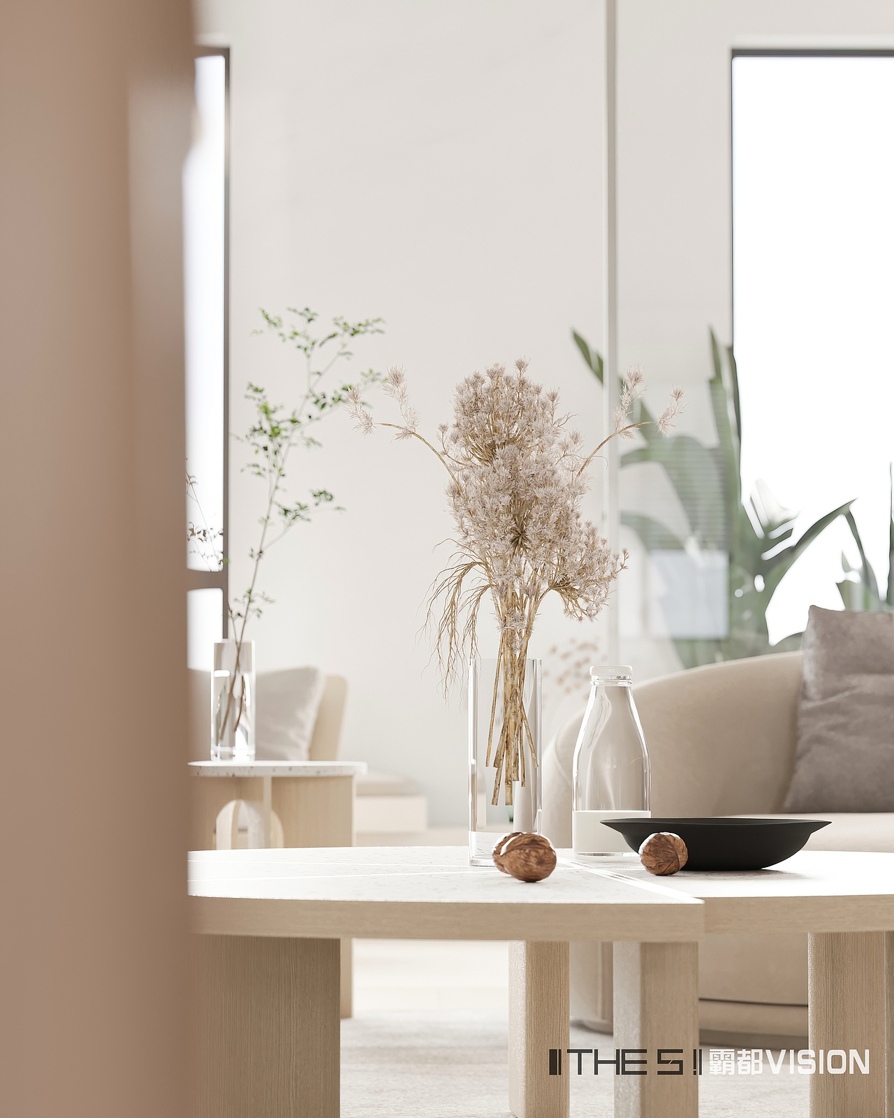 现代大平层 一个让人温暖得空间（图ZMjU5OTgyNjMy） - 家装设计 - 站酷设计师霸都THES原创素材 - 站酷ZCOOL