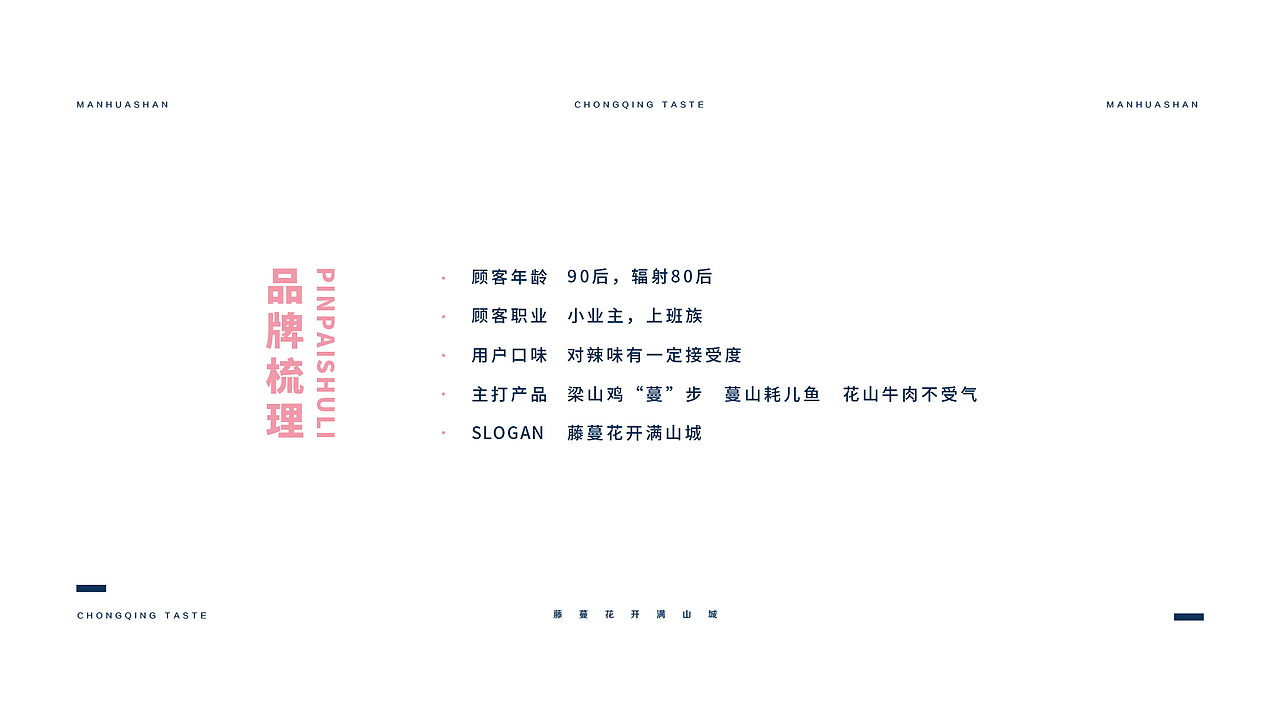 蔓花山餐饮logo提案设计 餐饮设计 火锅logo设计