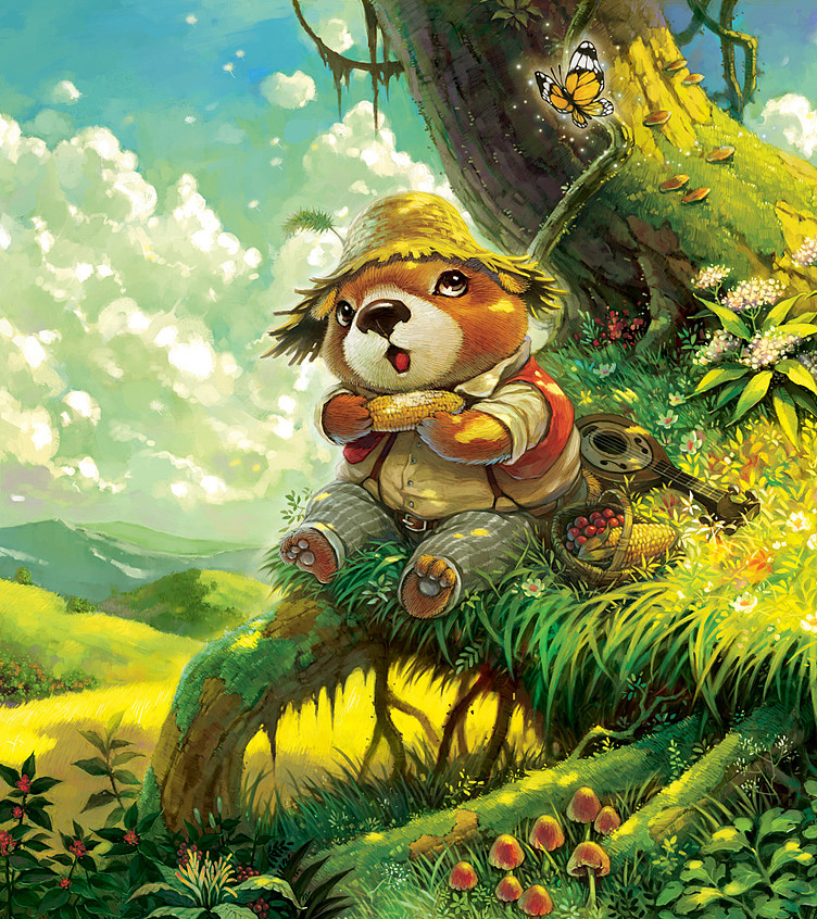 几幅可爱的小动物