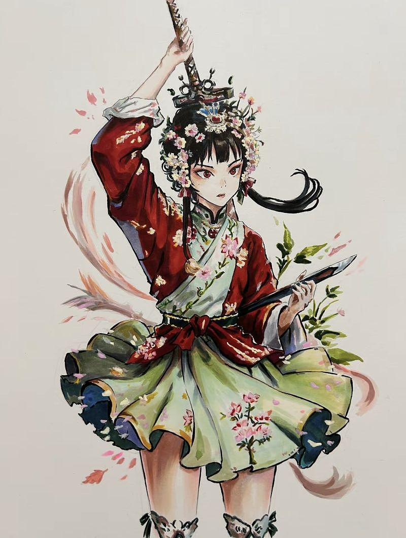 花旦2国风插画(完结)