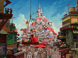 歪果仁太闲系列之本人旧作《Non Lo So》乐高版分享