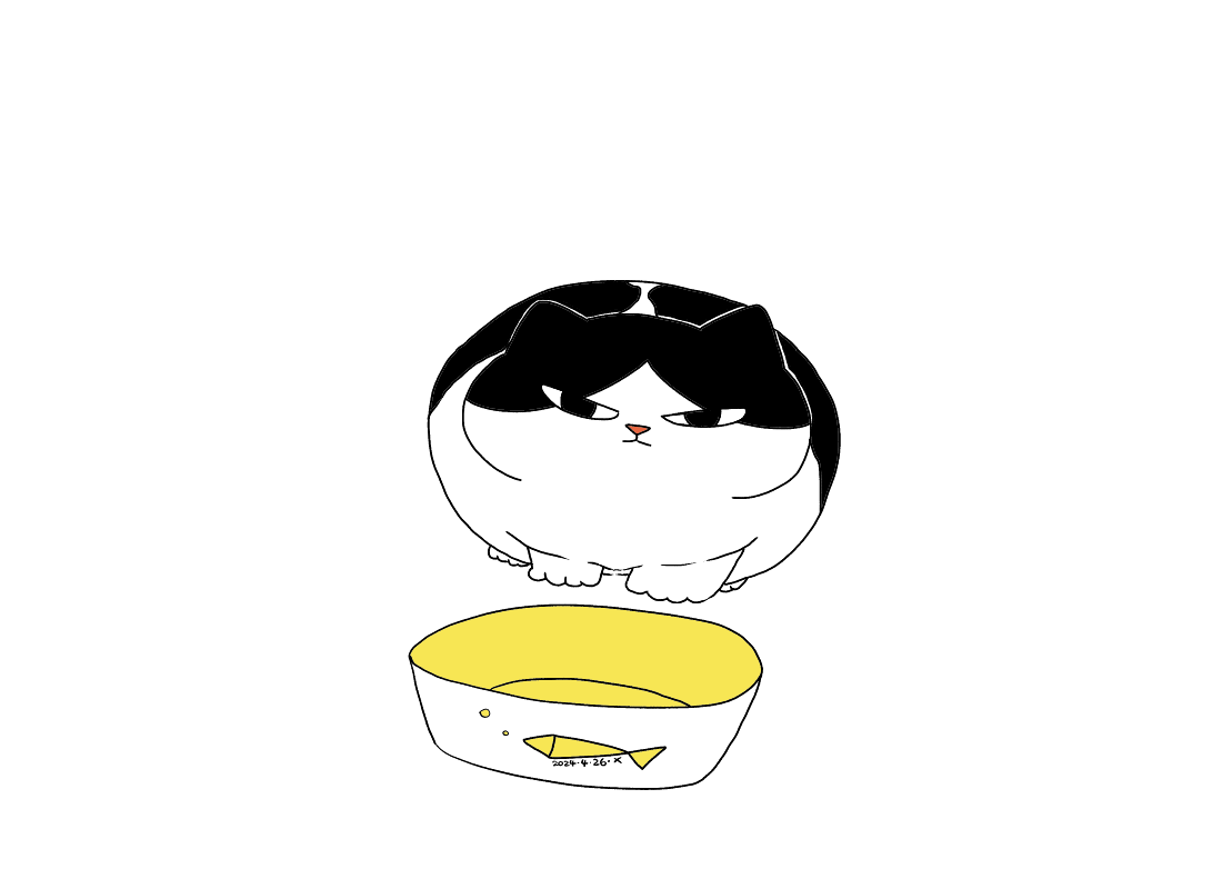 每日一画|猫咪日常第十四弹动图