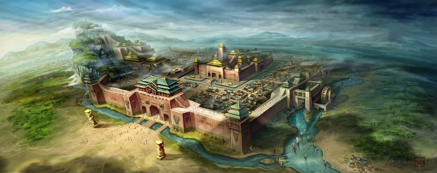 大秦帝国|插画|像素画|惊鸿溢彩_原创作品-站酷zcool