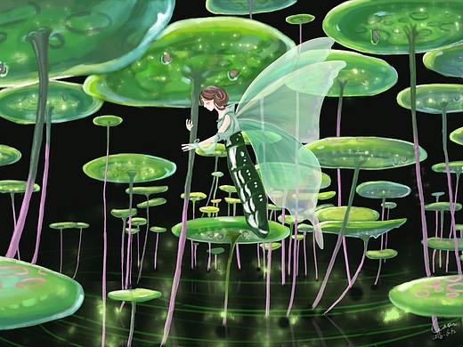 夏日の小秘密（個人主頁-ZMjgzNjYyMDQ=） - 新銳潮流插畫 - 站酷設計師關(guān)心99原創(chuàng)素材 - 站酷ZCOOL