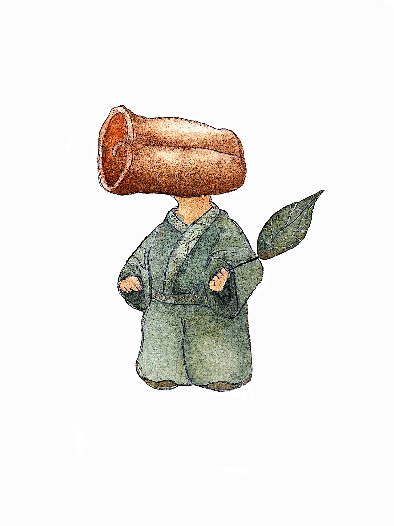 九类中药材漫画/手绘|插画|商业插画|西四环张曼玉