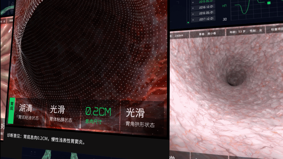 智慧医疗-可视化数据大屏