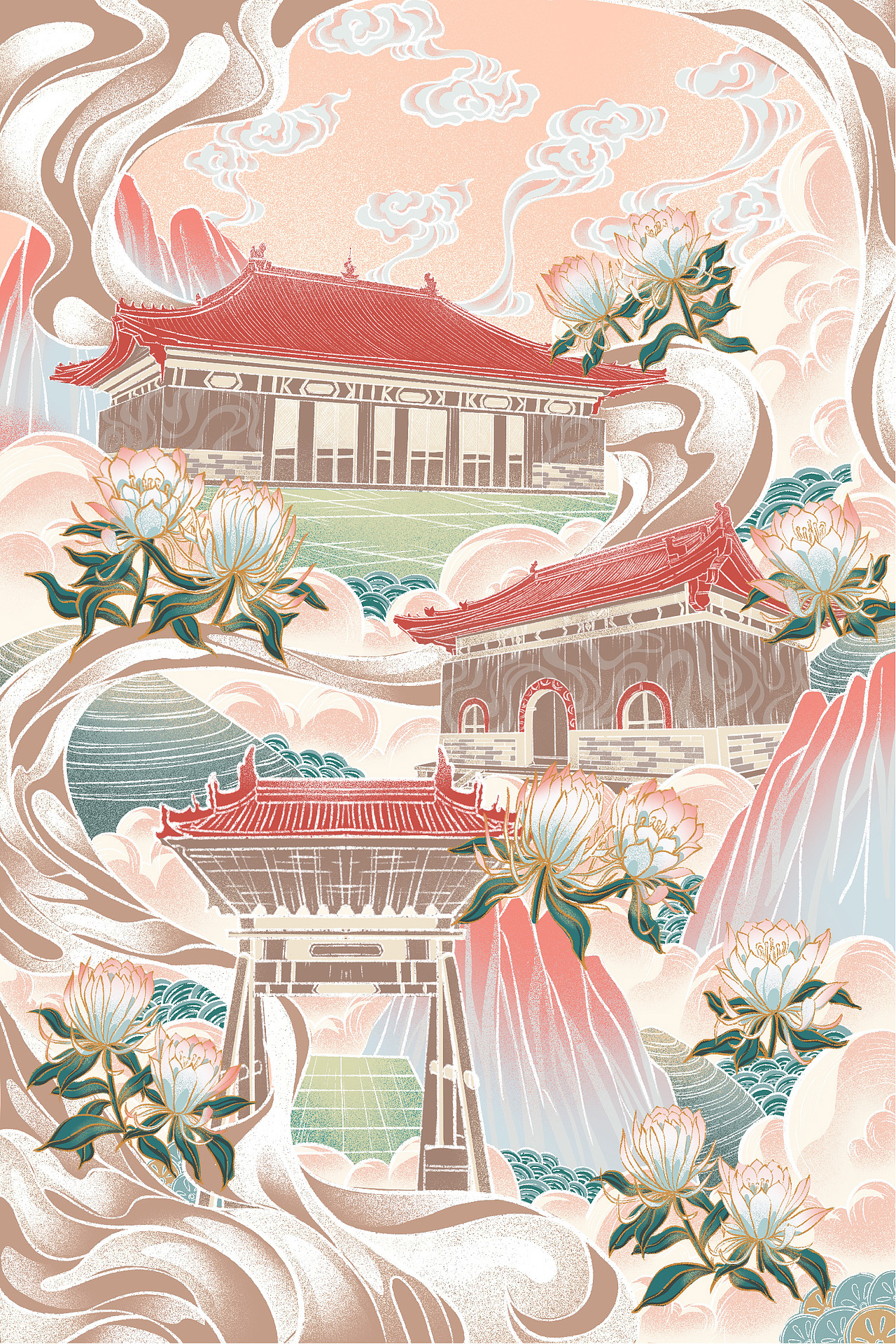 正定游礼（图ZMjE2NTkzNjk2） - 宣传物料 - 站酷设计师ZJZ_Luooooo原创素材 - 站酷ZCOOL