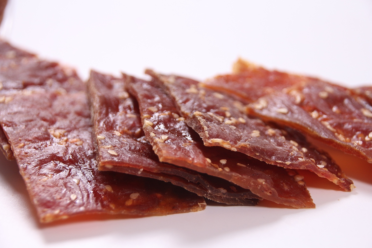 猪肉肠和猪肉脯