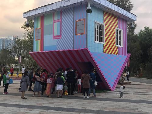 长沙颠倒屋出租倒置屋租赁