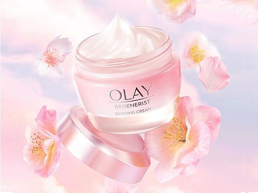 「造图舍」OLAY七夕节新品桃花霜系列产品摄影全案