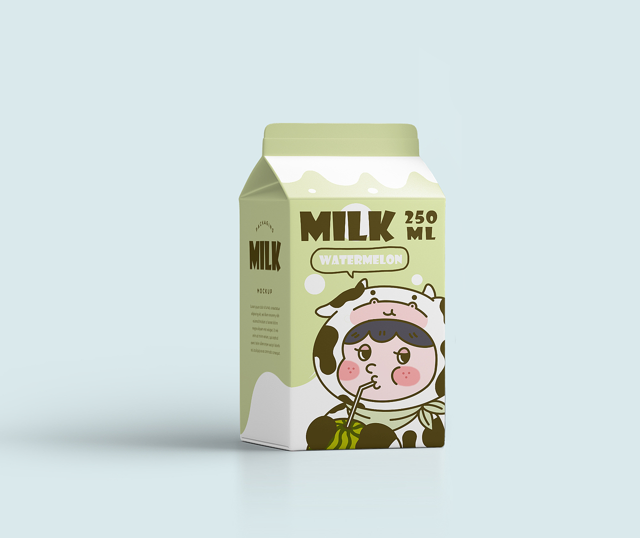 牛奶盒包装设计