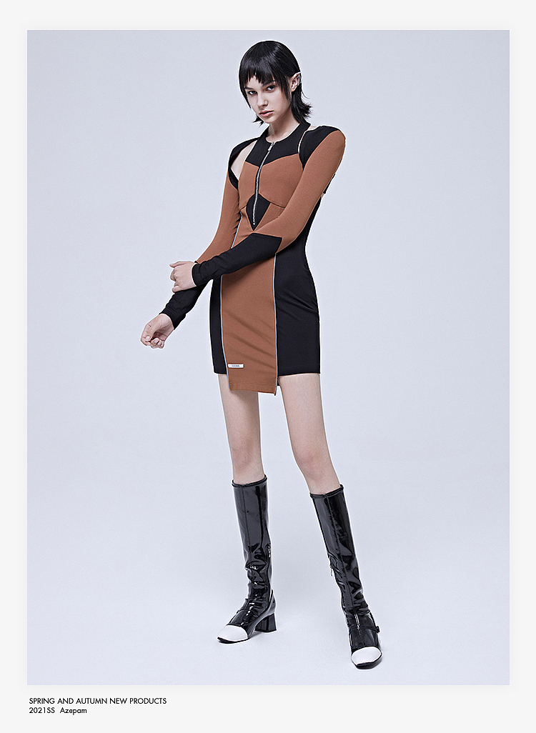 商业化妆造型-设计师服饰品牌Azepam 2021SS